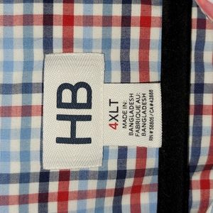 4XLT Harbor Bay Easy Care Sport Shirt.